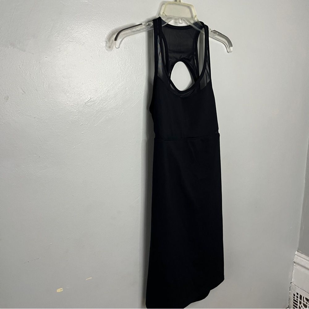 Fabletics Black Strappy Mini Dress - Picture 2 of 8
